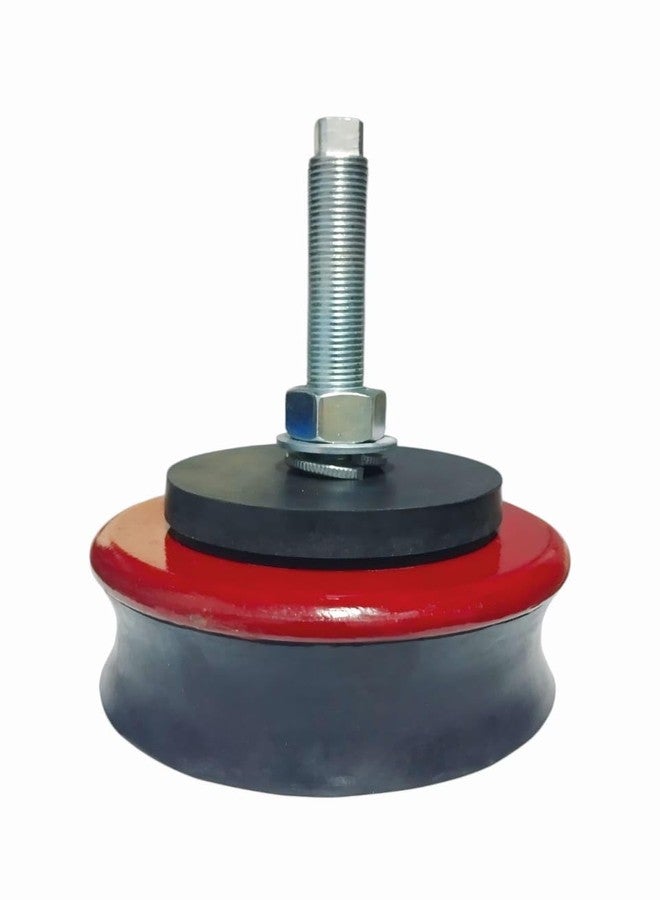 Aicon Anti Vibration Mountings Pads With M12 x 1.5 Bolt & Nut - 85mm Dia/Pack of 4 Pcs - Image 4